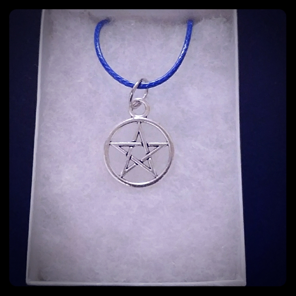 Silver Pentagram Necklace